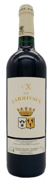 Вино Chateau Larrivaux, "L'X de Larrivaux", Haut-Medoc AOC, 2007, 1.5 л