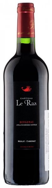 Вино Chateau Le Raz, Bergerac AOC Rouge, 2020
