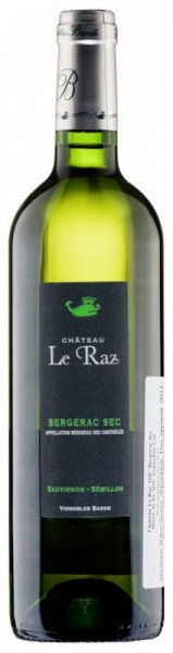 Вино Chateau Le Raz, Bergerac AOC Blanc Sec, 2021