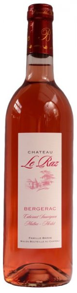 Вино Chateau Le Raz, Bergerac AOC Rose, 2021