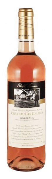 Вино "Chateau Les Gauries" Rose, Bordeaux AOC