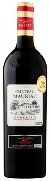 Вино Calvet, "Chateau Mauriac", Bordeaux AOP, 2021