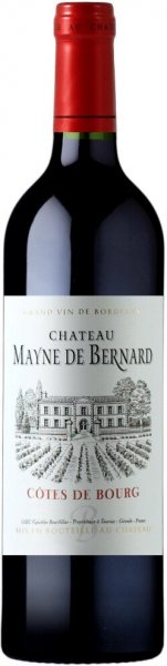 Вино "Chateau Mayne de Bernard" Cotes de Bourg АОC, 2019