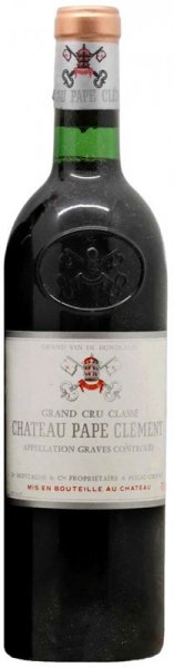 Вино Chateau Pape Clement, Pessac-Leognan Grand Cru Classe de Graves AOC, 1975, 1.48 л