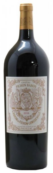 Вино Chateau Pichon Longueville Baron, Pauillac AOC 2-eme Grand Cru Classe, 2016, 1.5 л