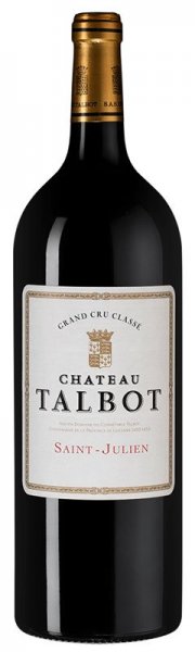 Вино Chateau Talbot St-Julien AOC 4-me Grand Cru Classe 2001, 1.5 л