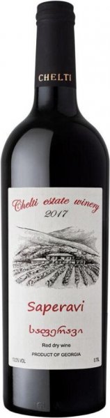 Вино Chelti, Saperavi, 2017