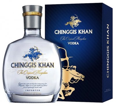 Водка "Chinggis Khan", gift box, 0.7 л