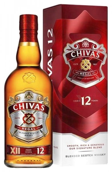 Виски "Chivas Regal" 12 Years Old, with box, 0.75 л
