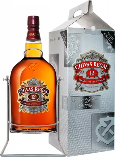Виски Chivas Regal 12 years old, with box, 4.5 л