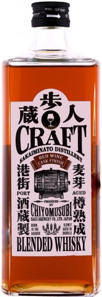 Виски Chiyomusubi Sake Brewery, "Craft" Blended Red Wine Cask Finish, 0.7 л
