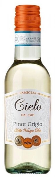 Вино Cielo e Terra, Pinot Grigio delle Venezie DOC, 2023, 187 мл