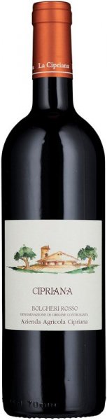 Вино Cipriana, Bolgheri Rosso DOC, 2020
