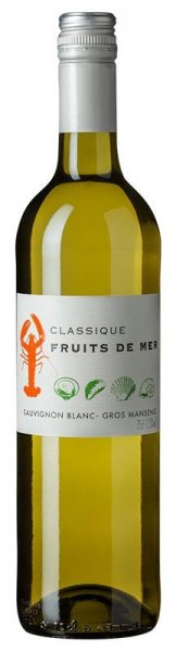Вино "Classique Fruits de Mer", Cotes de Gascogne IGP, 2022