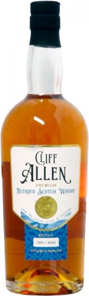 Виски "Cliff Allen" Premium, 0.7 л