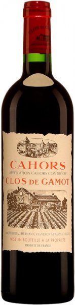 Вино "Clos de Gamot", Cahors AOC, 2018