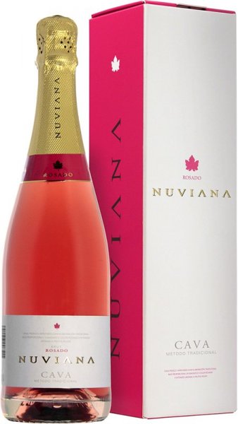 Игристое вино Codorniu, "Nuviana" Brut Rosado, Cava DO, gift box