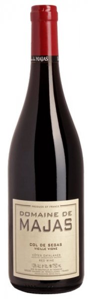 Вино Domaine de Majas, "Col de Segas" Vieille Vigne, Cotes Catalanes IGP, 2016