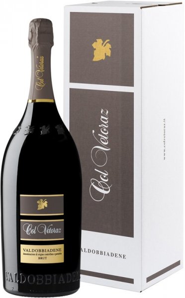 Игристое вино Col Vetoraz, Valdobbiadene DOCG Brut, 2021, gift box, 1.5 л