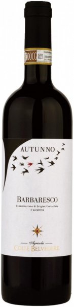 Вино Colle Belvedere, "Autunno" Barbaresco DOCG, 2017