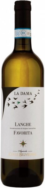 Вино Colle Belvedere, "La Dama" Langhe DOC Favorita, 2019