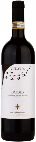 Вино Colle Belvedere, "Vulavia" Barolo DOCG, 2016