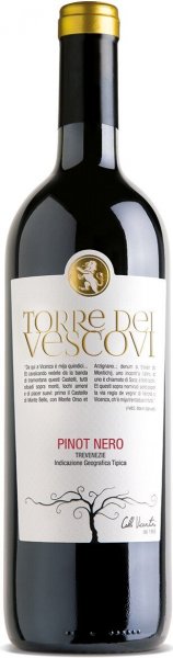 Вино Colli Vicentini, "Torre dei Vescovi" Pinot Nero, Trevenezie IGT, 2020