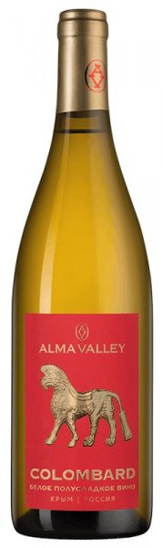 Вино "Alma Valley" Colombard, 2021
