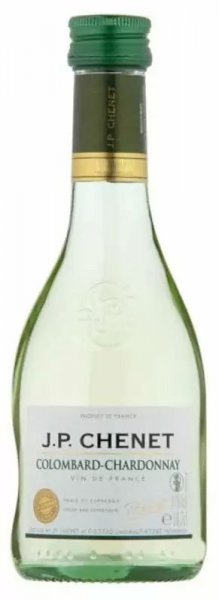 Вино J. P. Chenet, "Original" Colombard-Chardonnay, Vin de France, 2022, 187 мл