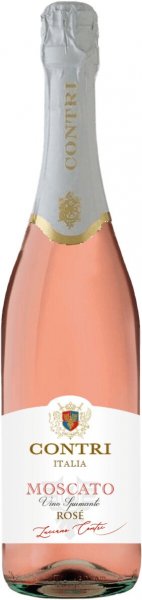 Игристое вино "Contri" Moscato Rose, 2022