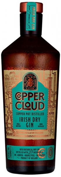 Джин "Copper Cloud" Irish Dry Gin, 0.7 л