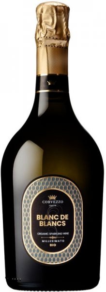 Игристое вино Corvezzo, Blanc de Blancs Millesimato Extra Dry, 2021