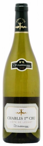 Вино La Chablisienne, Chablis 1-er Cru "Cote de Lechet" AOC, 2019