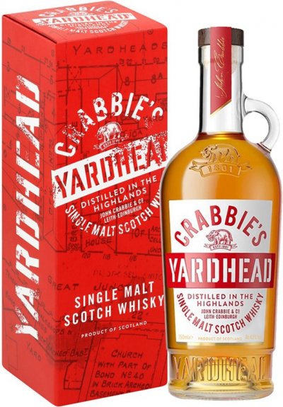 Виски Crabbie's Yardhead Single Malt, gift box, 0.7 л