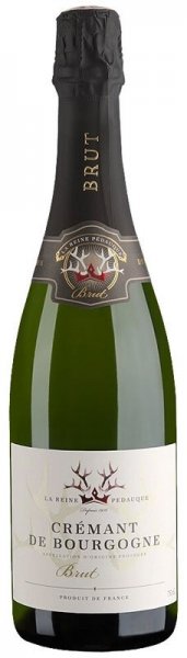 Игристое вино "La Reine Pedauque" Cremant de Bourgogne AOC Brut, 2021