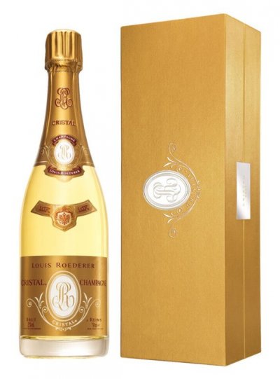 Шампанское "Cristal" AOC, 2000, gift box