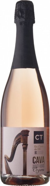 Игристое вино CT, "En Clave de DO" Brut Rose Organic, Cava DO