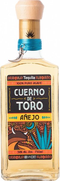 Текила "Cuerno de Toro" Anejo, 0.75 л