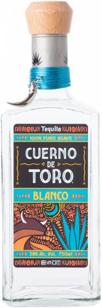 Текила "Cuerno de Toro" Blanco, 0.75 л