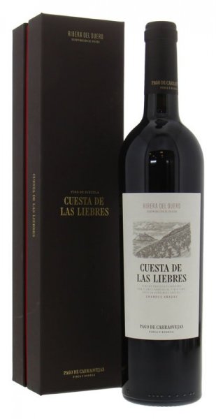 Вино Pago de Carraovejas, "Cuesta de Las Liebres", Ribera del Duero DO, 2018, gift box