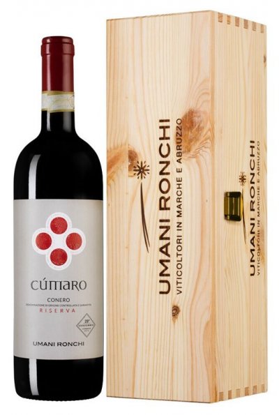 Вино "Cumaro", Conero Riserva DOCG, 2020, wooden box
