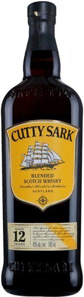 Виски "Cutty Sark" 12 Years Old, 0.7 л