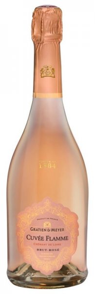 Игристое вино Gratien & Meyer, "Cuvee Flamme" Cremant de Loire AOC Rose Brut