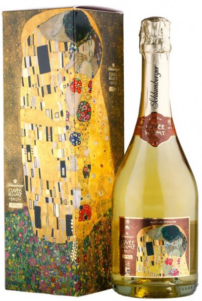 Игристое вино Schlumberger, "Cuvee Klimt" Brut, gift box