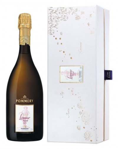 Шампанское Pommery, "Cuvee Louise" Rose Brut, Champagne AOC, 2004, gift box