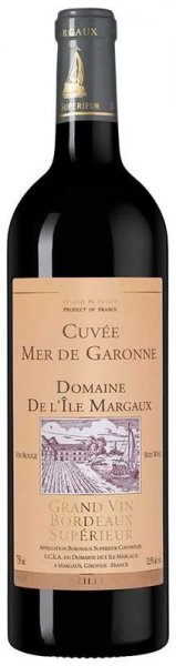 Вино Domaine de L'Ile Margaux, Cuvee Mer de Garonne, Bordeaux Superieur AOC, 2004