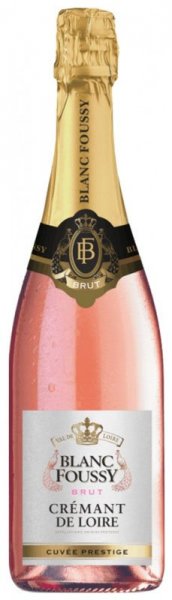 Игристое вино LaCheteau, "Blanc Foussy" Cuvee Prestige Rose Brut, Cremant de Loire AOP, 2020