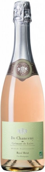 Игристое вино "De Chanceny" Rose Brut, Cremant de Loire AOP, 375 мл