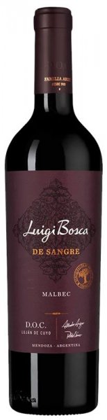 Вино Luigi Bosca, "De Sangre" Malbec, Lujan de Cuyo DOC, 2021