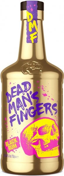 Ром "Dead Man's Fingers" Black Rum, 0.7 л